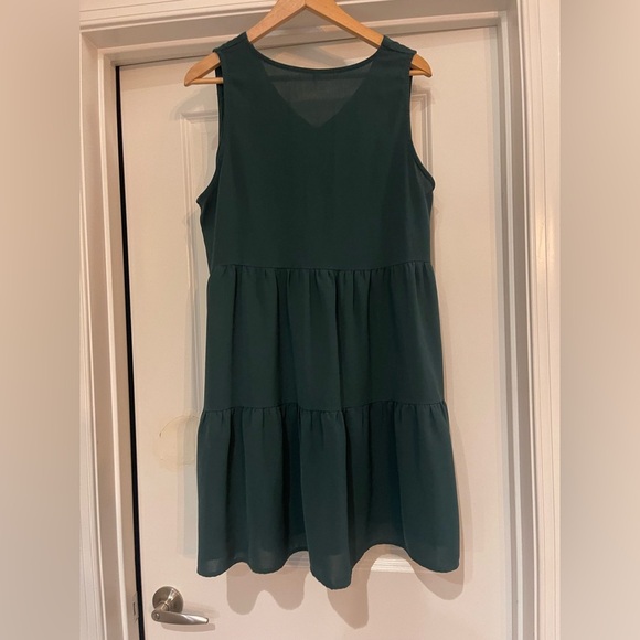 ⭐️SHEIN Emerald Sleeveless tiered Dress - Picture 5 of 5
